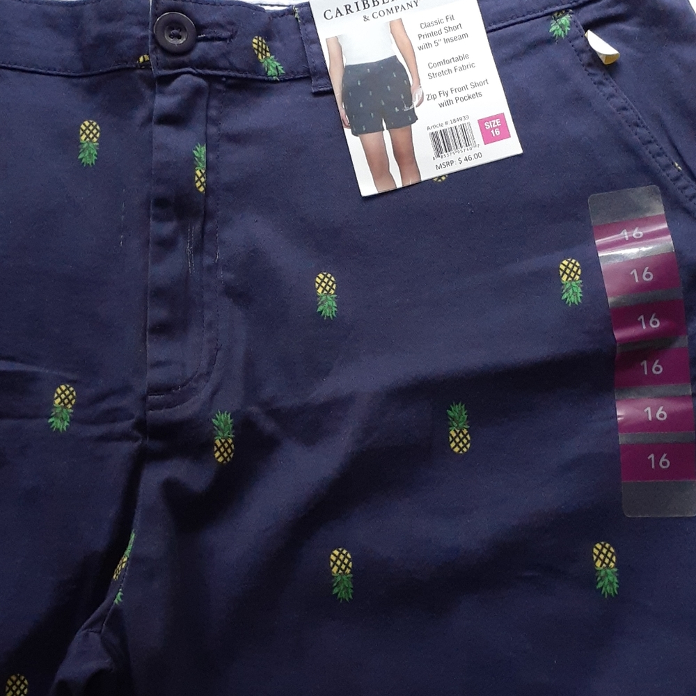 Comfy  Navy Carribean Joe Shorts
